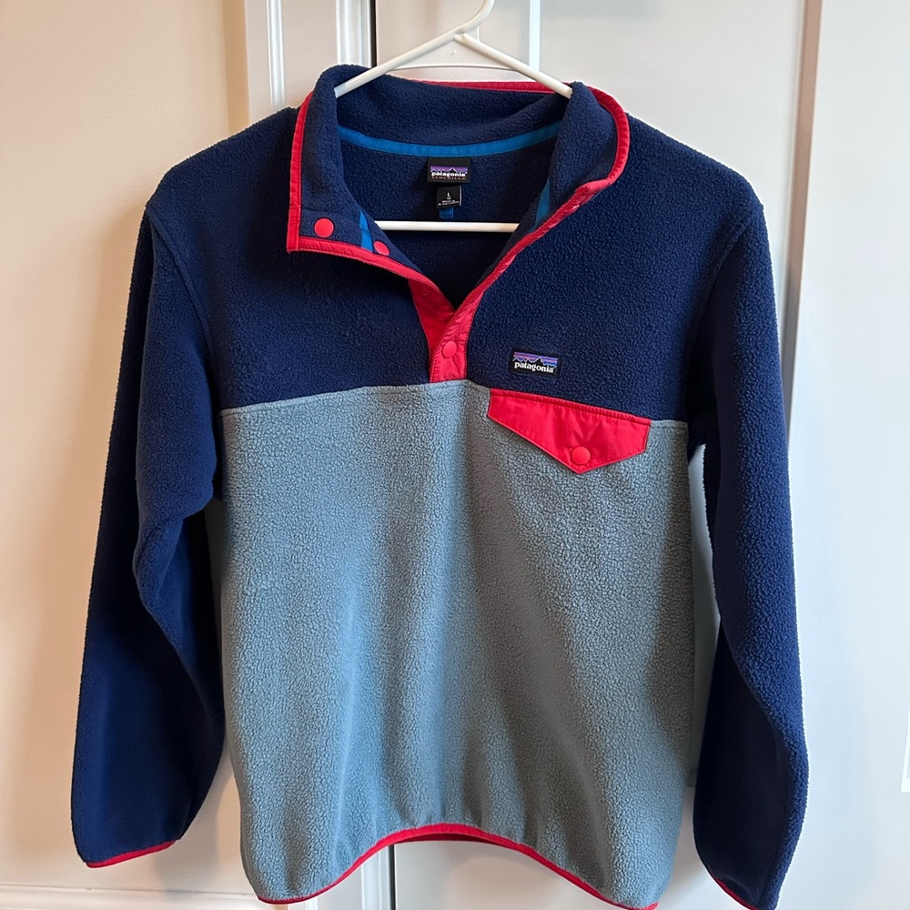 Patagonia Kids’ lightweight synchilla fleece pullover